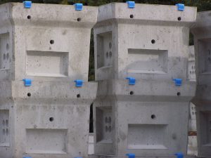 Proctection blocs bétons