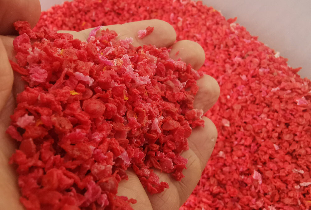 Le recyclage de la mousse technique