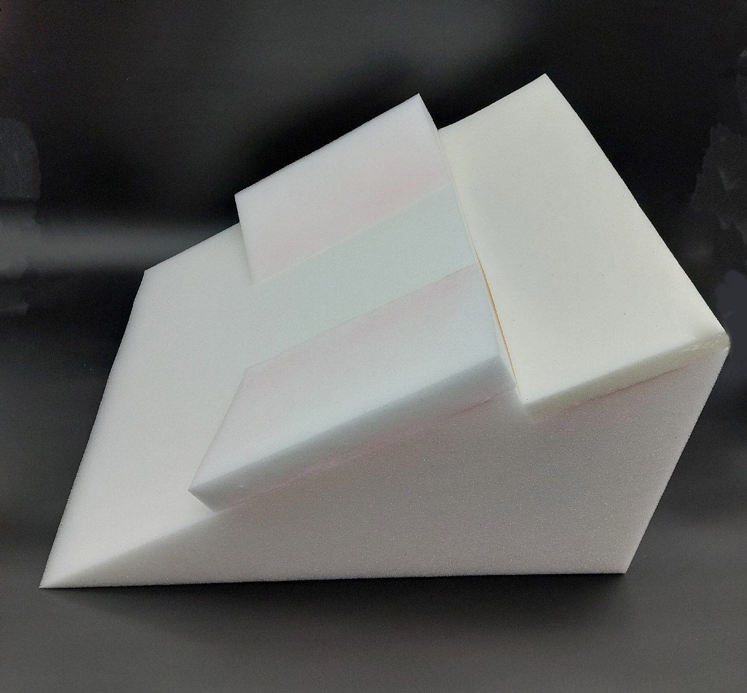 mousse de confort pu pour pan incline pour bebe decoupe sur mesure