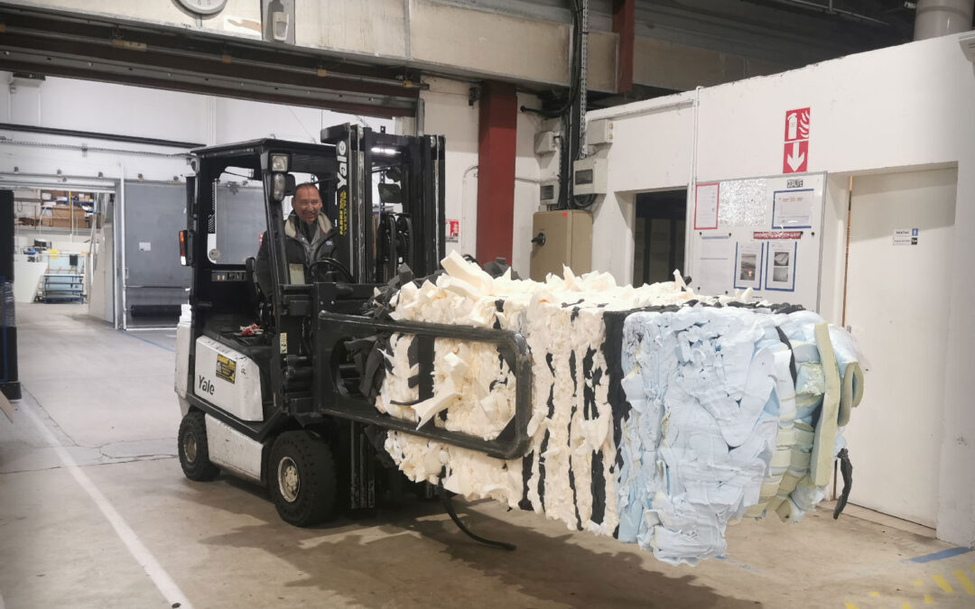 Recyclage des mousses PU et du polystyrène : la valorisation des matériaux chez PSD