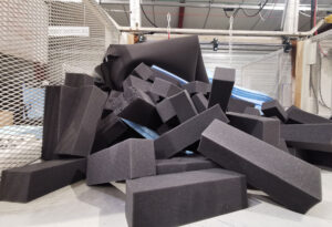 recyclage mousse pu usinage mousse technique sud ouest bordeaux